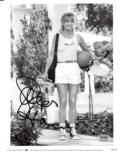 Goldie Hawn — Goldie Hawn Overboard Authentic Signed 8x10 Photo Autographed PSA/DNA #AN43043, image 2