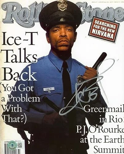 Ice-T — Ice-T Body Count Authentic Signed 8x10 Photo Autographed BAS #BH01685, image 2