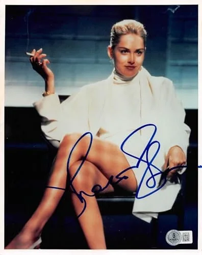 Sharon Stone — Sharon Stone Basic Instinct Authentic Signed 8x10 Photo Autographed BAS #BN29156, image 2