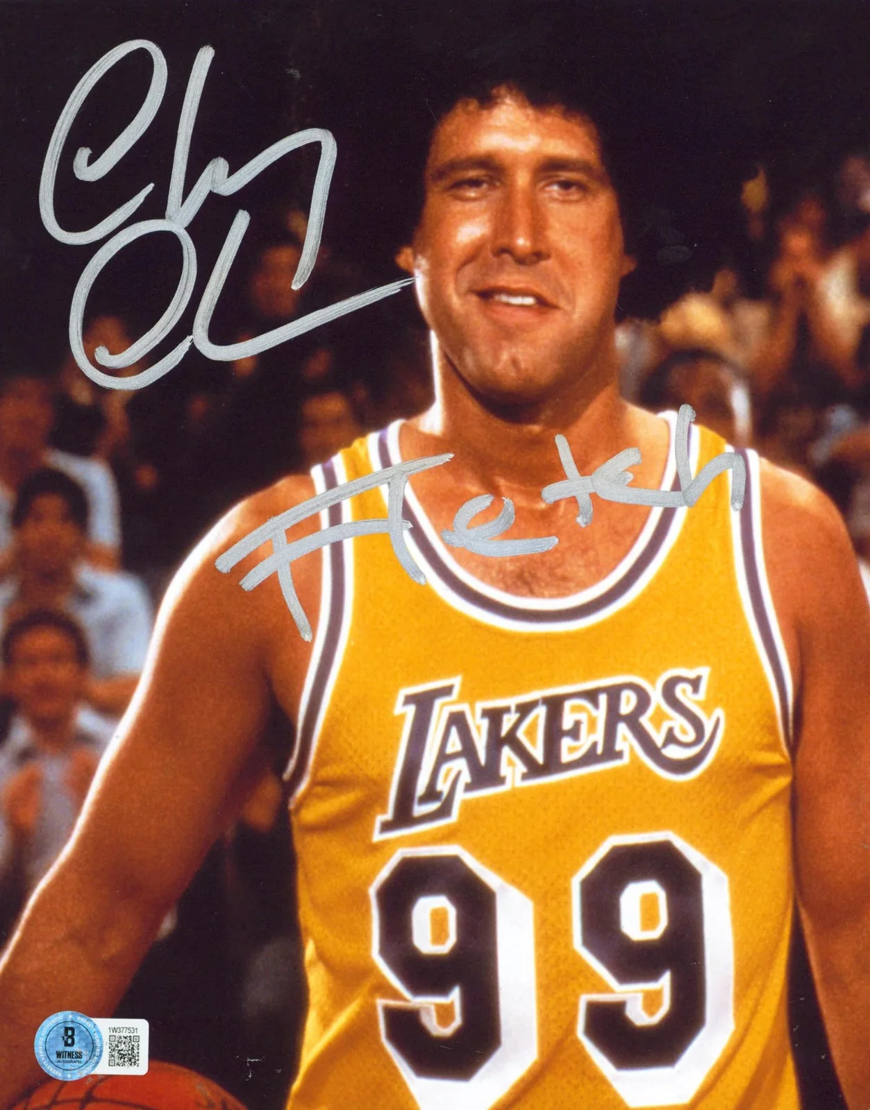 Chevy Chase — Chevy Chase Fletch "Fletch" Authentic Signed 8x10 Photo BAS #1W377531, image 3