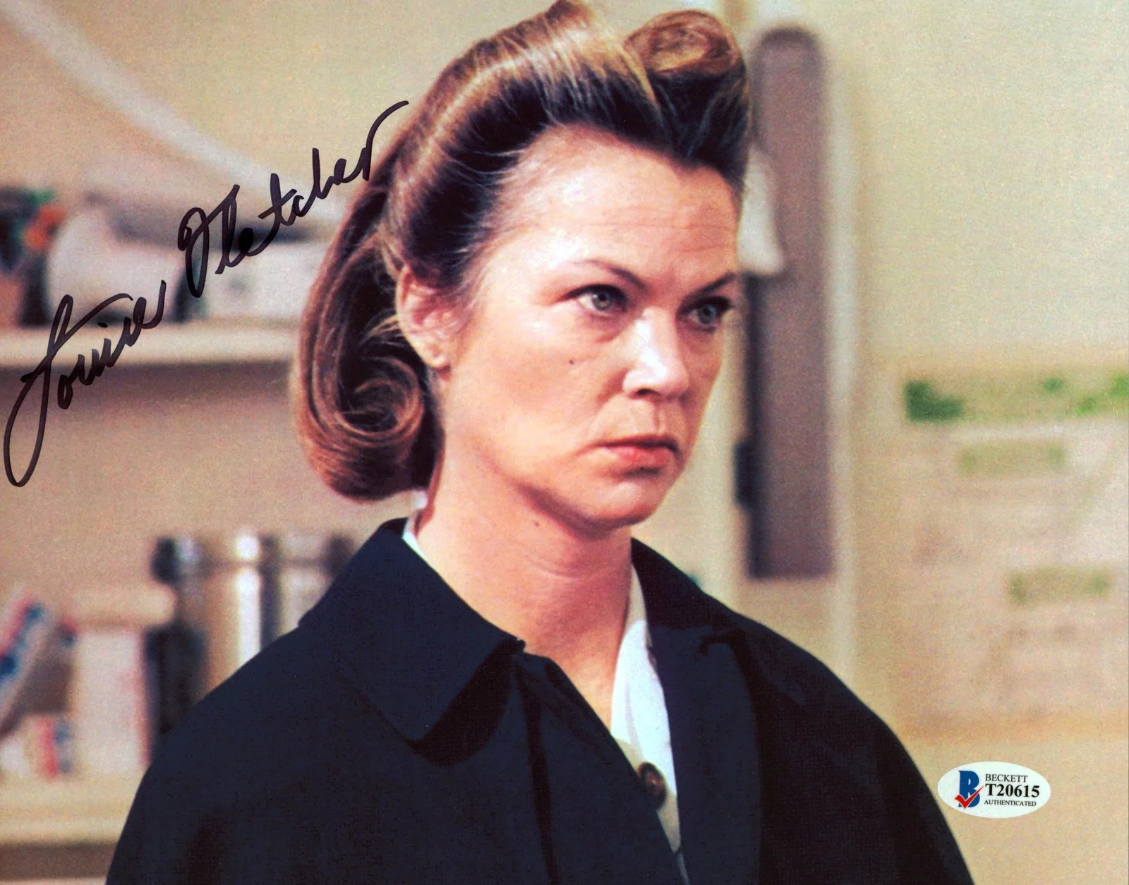 Louise Fletcher — Louise Fletcher One Flew Over The Cuckoo's Nest Signed 8x10 Photo BAS #T20615