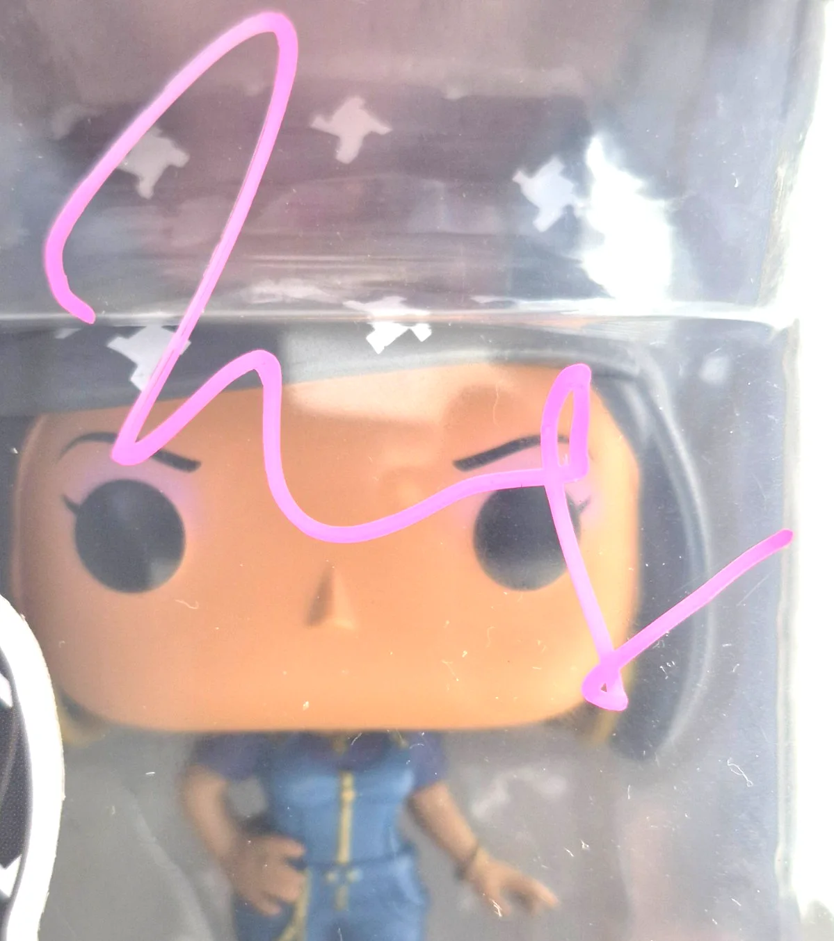 Mindy Kaling — MINDY KALING SIGNED AUTOGRAPHED FUNKO POP KELLY KAPOOR THE OFFICE RARE JSA COA, image 2