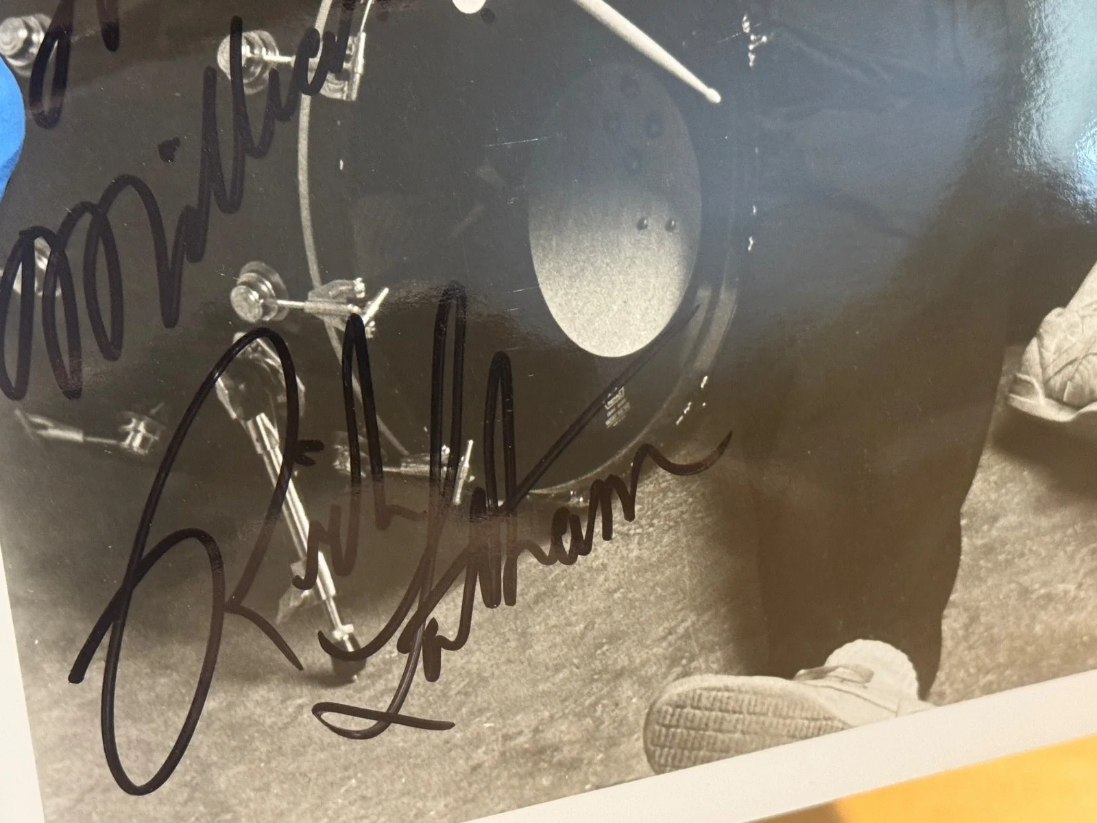 Signed RICK LATHAM 8"x10" DW Promo, image 2