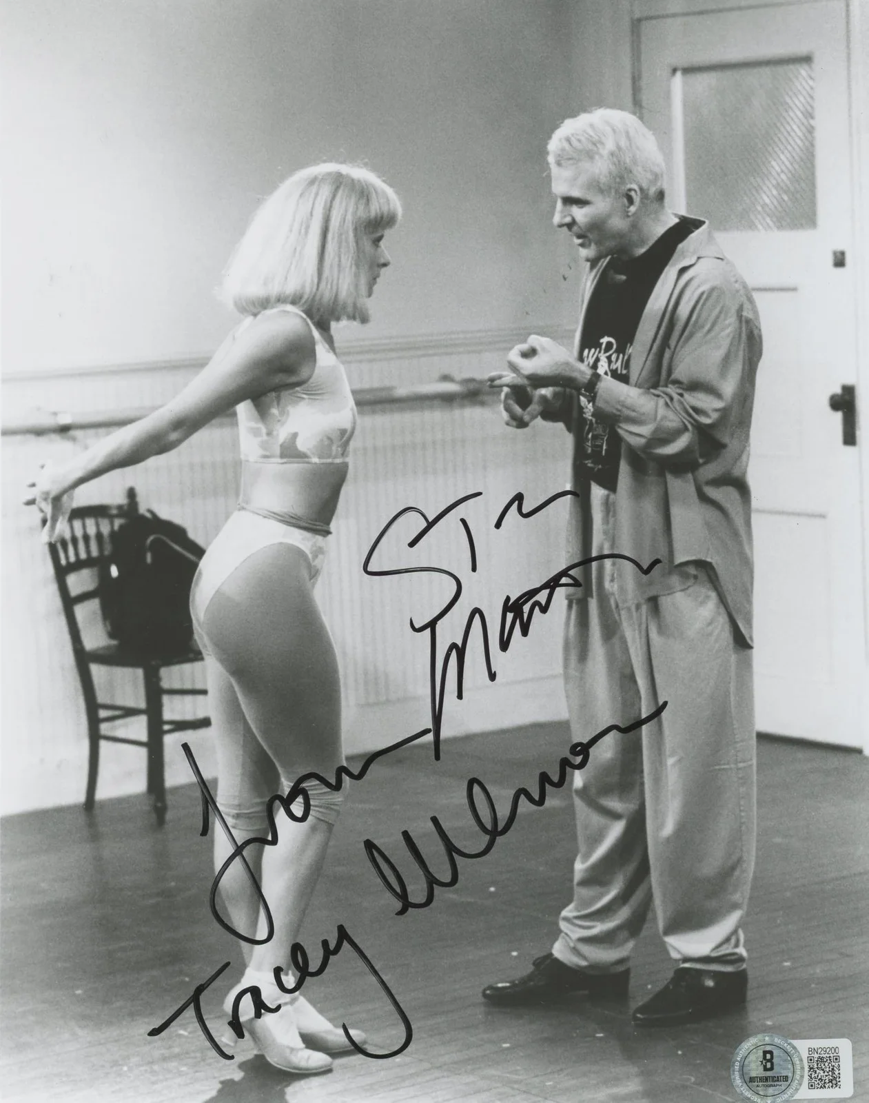 Tracey Ullman, Steve Martin — Tracey Ullman & Steve Martin Authentic Signed 8x10 Photo BAS #BN29200, изображение 3