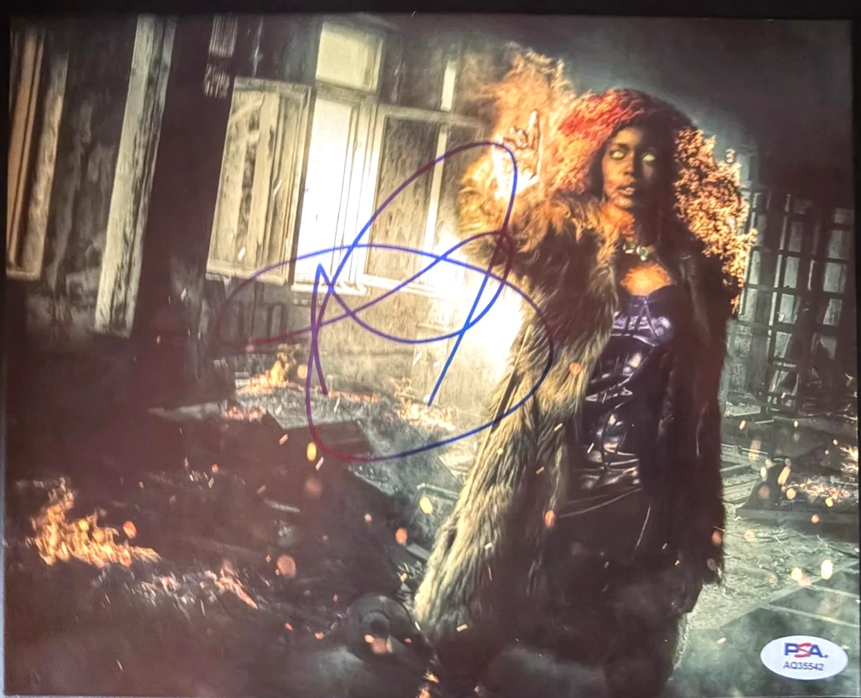 Anna Diop — ANNA DIOP SIGNED AUTOGRAPHED 8X10 PHOTOGRAPH DC TITANS STARFIRE RARE PSA COA