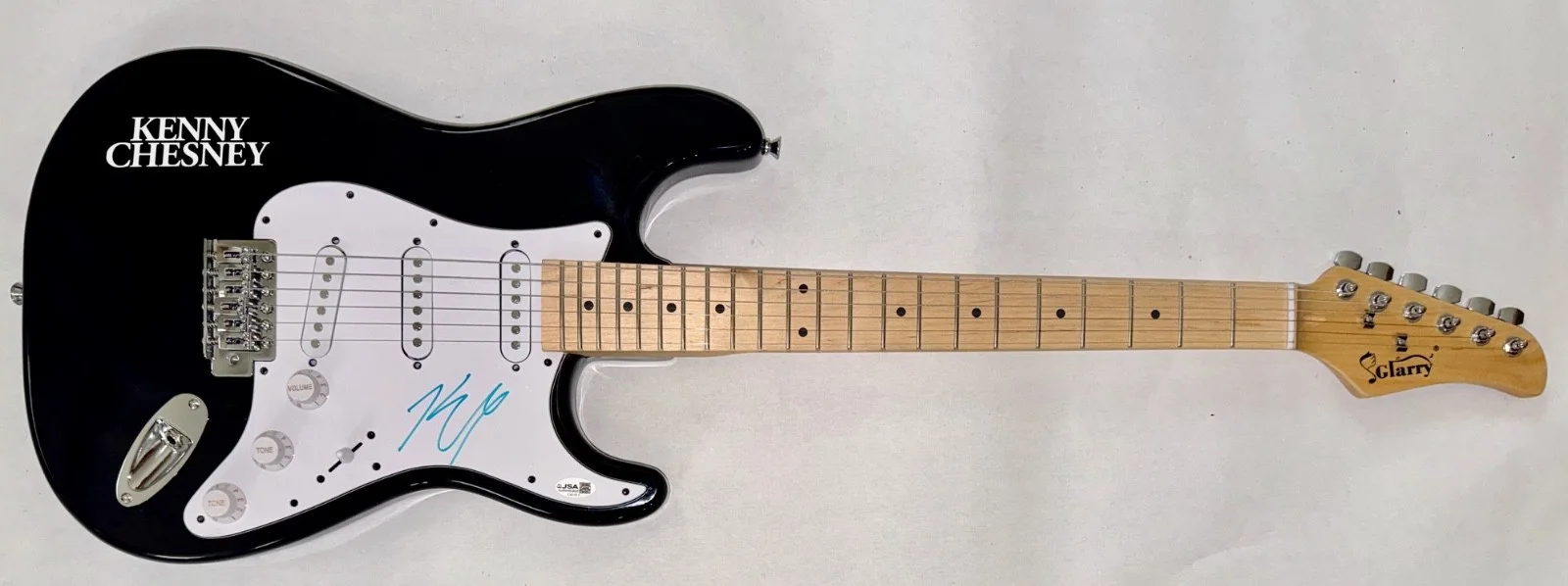 Kenny Chesney Signed Autograph Electric Guitar Country No Shoes Nation JSA COA, изображение 2