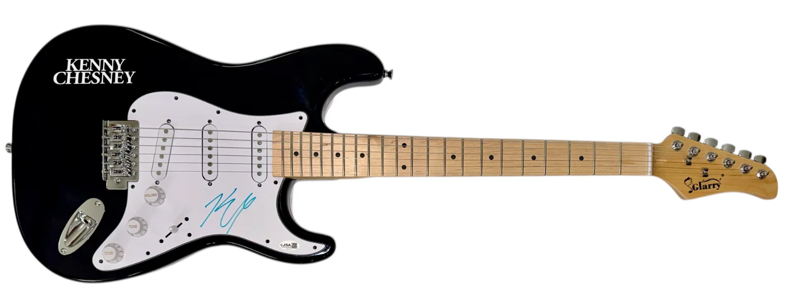 Kenny Chesney Signed Autograph Electric Guitar Country No Shoes Nation JSA COA, изображение 3