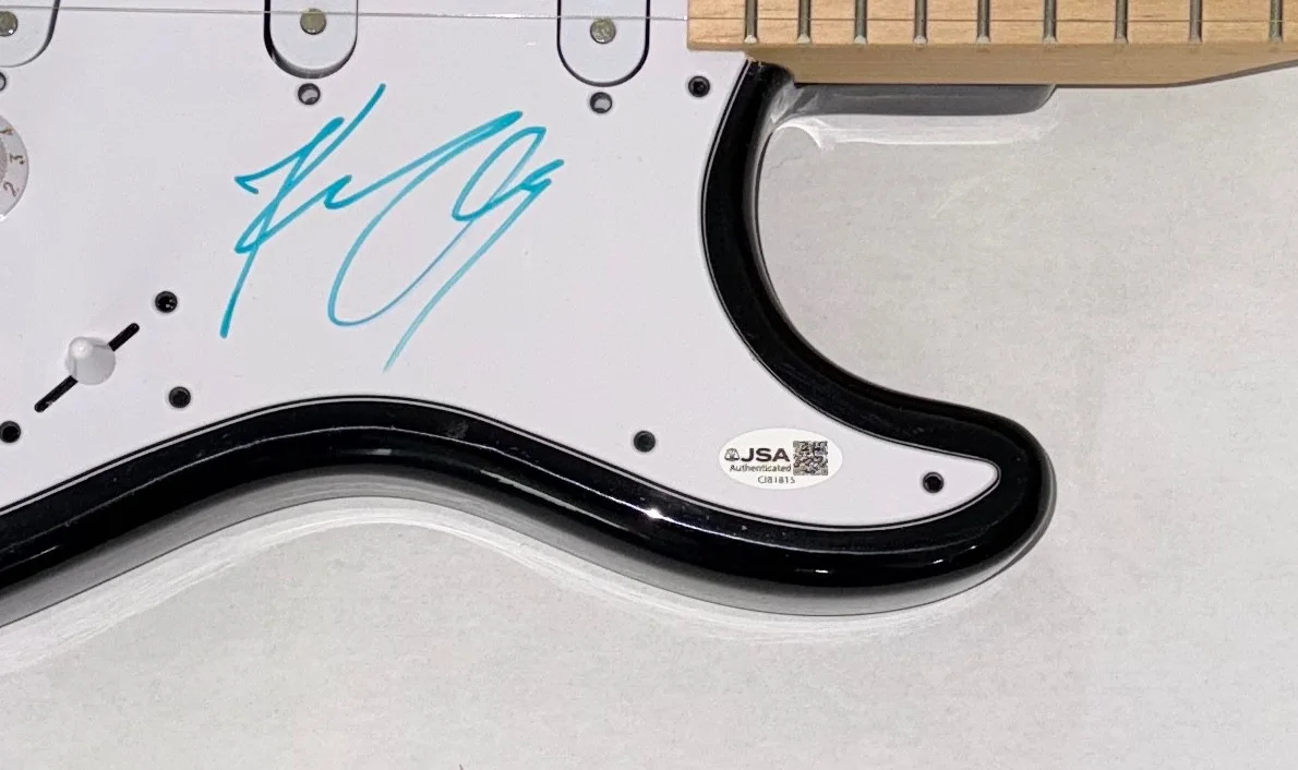 Kenny Chesney Signed Autograph Electric Guitar Country No Shoes Nation JSA COA, image 4