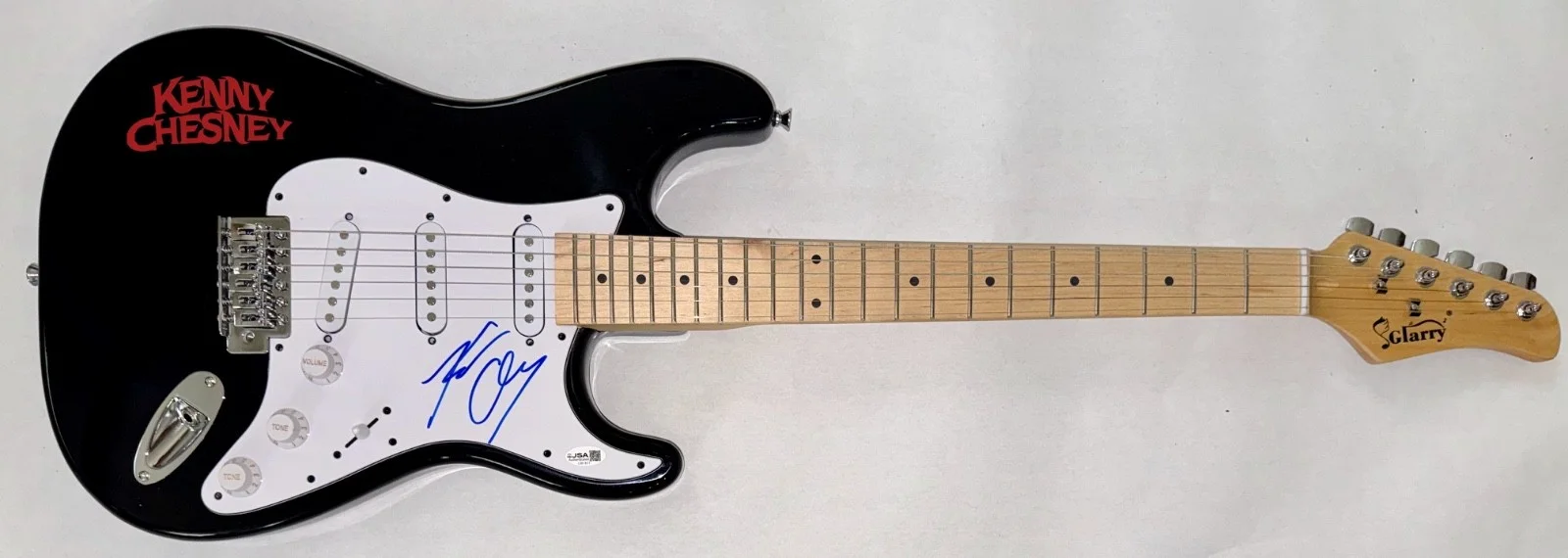 Kenny Chesney Signed Autograph Electric Guitar Country No Shoes Nation JSA COA, изображение 3
