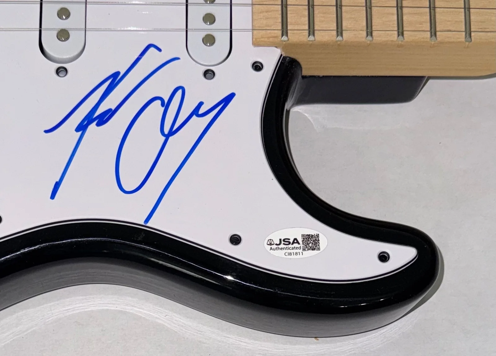 Kenny Chesney Signed Autograph Electric Guitar Country No Shoes Nation JSA COA, изображение 5