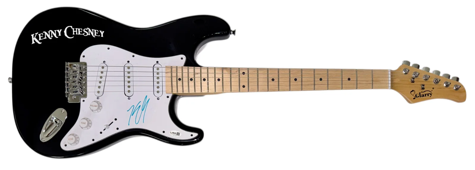 Kenny Chesney Signed Autograph Electric Guitar Country No Shoes Nation JSA COA, изображение 2
