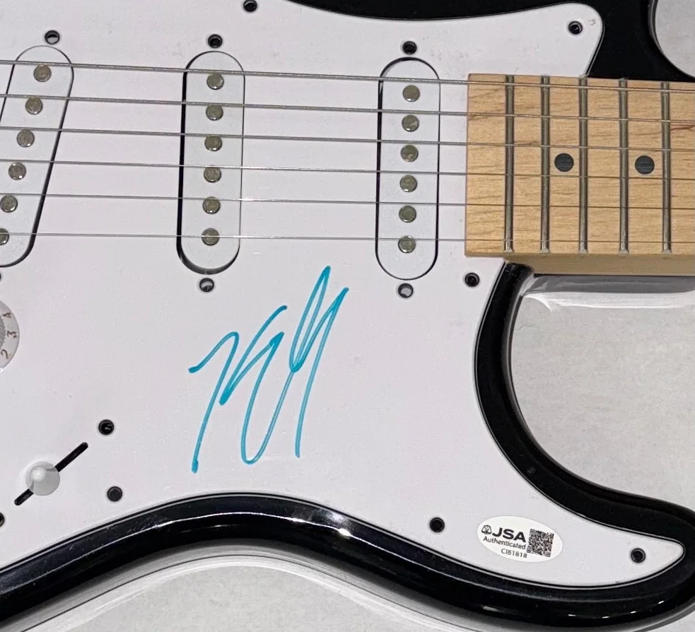 Kenny Chesney Signed Autograph Electric Guitar Country No Shoes Nation JSA COA, изображение 4