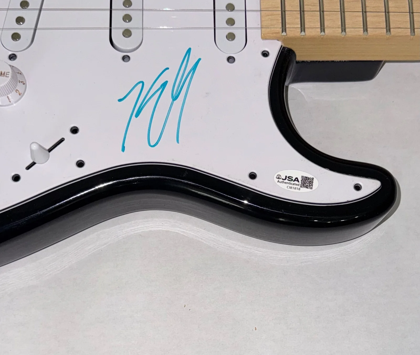 Kenny Chesney Signed Autograph Electric Guitar Country No Shoes Nation JSA COA, изображение 5