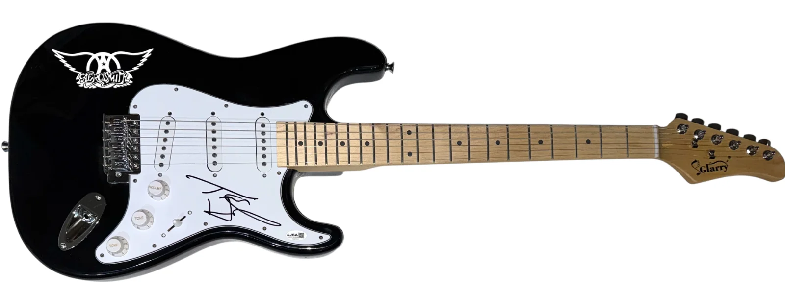 Tom Hamilton AEROSMITH Signed Autograph Electric Guitar Band Bassist JSA COA, изображение 2