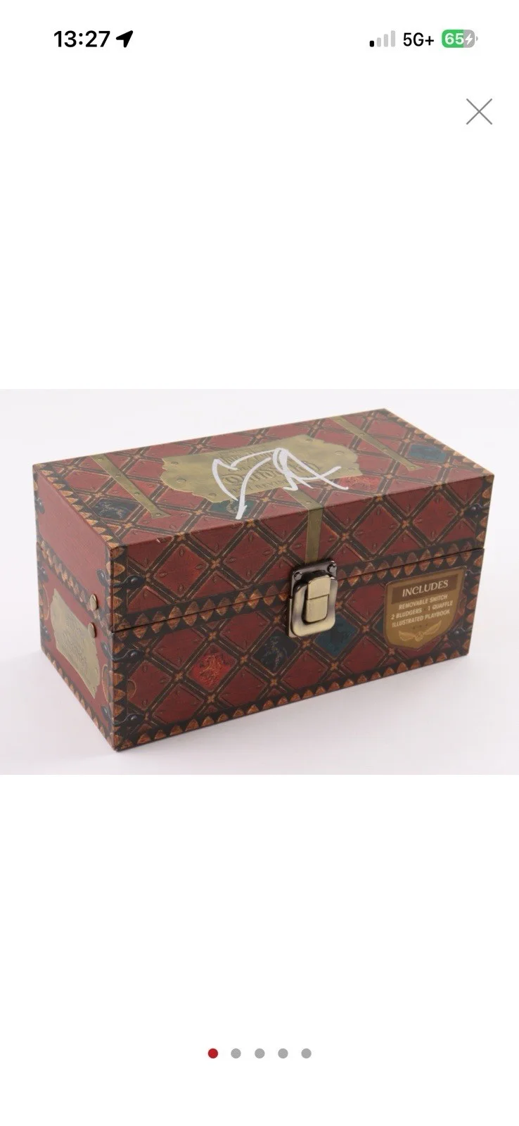 Daniel Radcliffe — Daniel Radcliffe Signed Collectible Quidditch Set In Original Packaging (Beckett, изображение 3