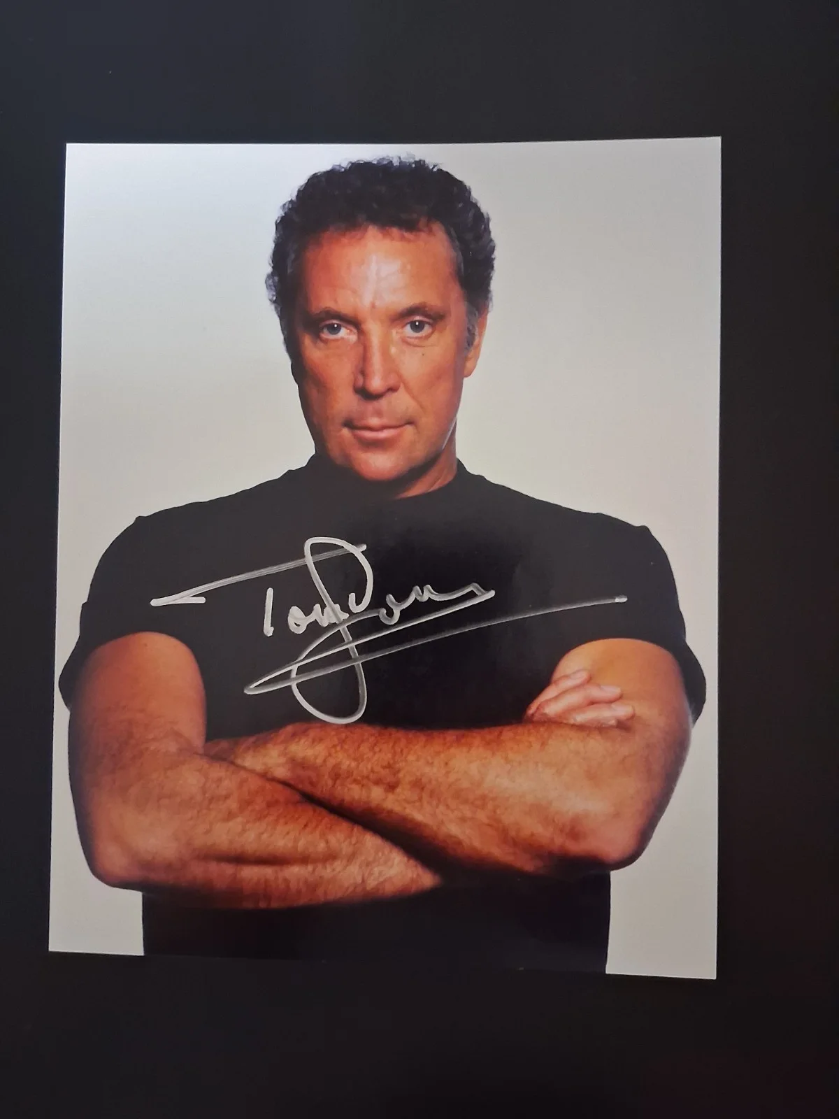 Tom Jones Autographed Authentic 8X10 Photo. Awesome, image 3