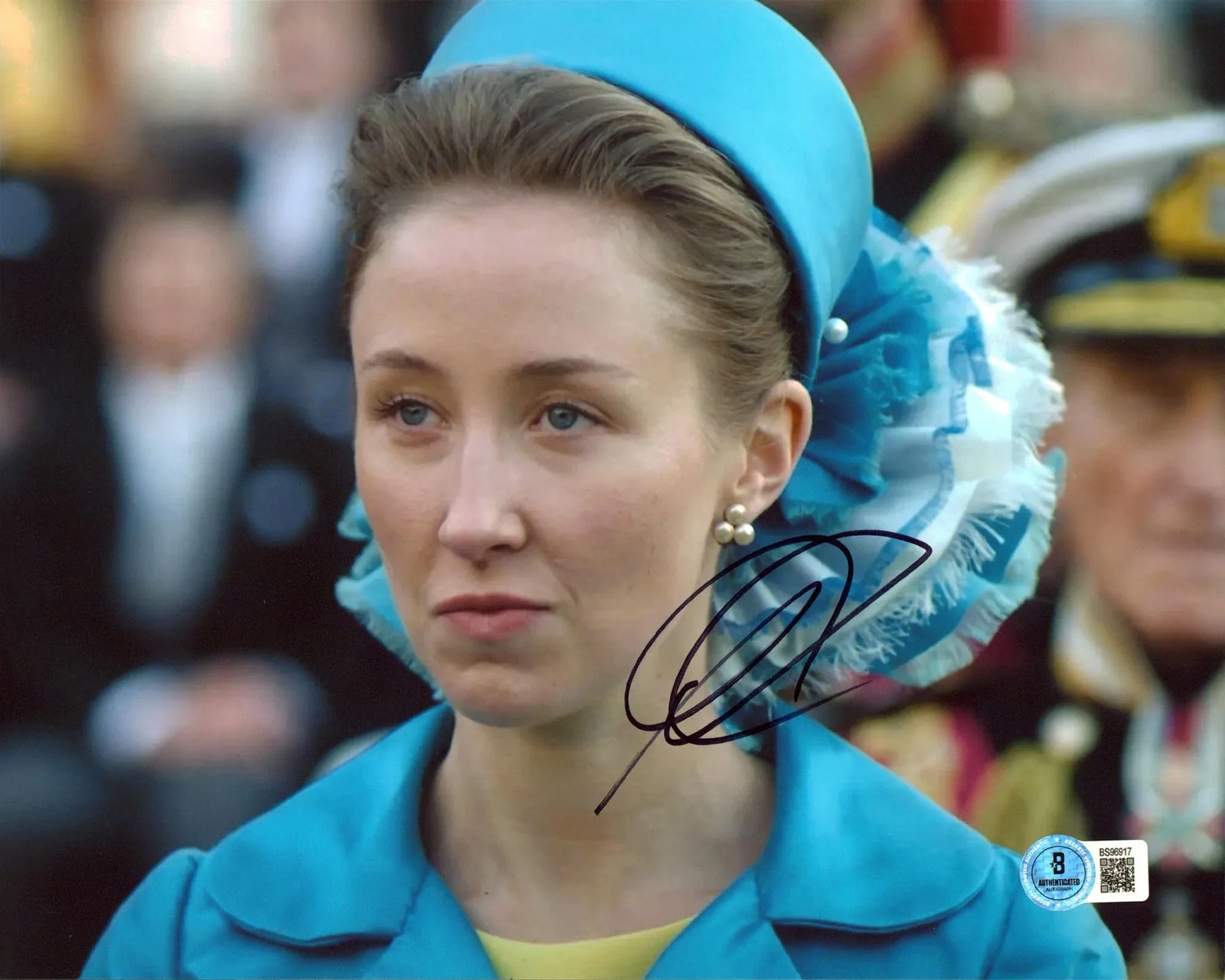 Erin Doherty — Erin Doherty Becoming the Princess Royal Authentic Signed 8x10 Photo BAS BS96917