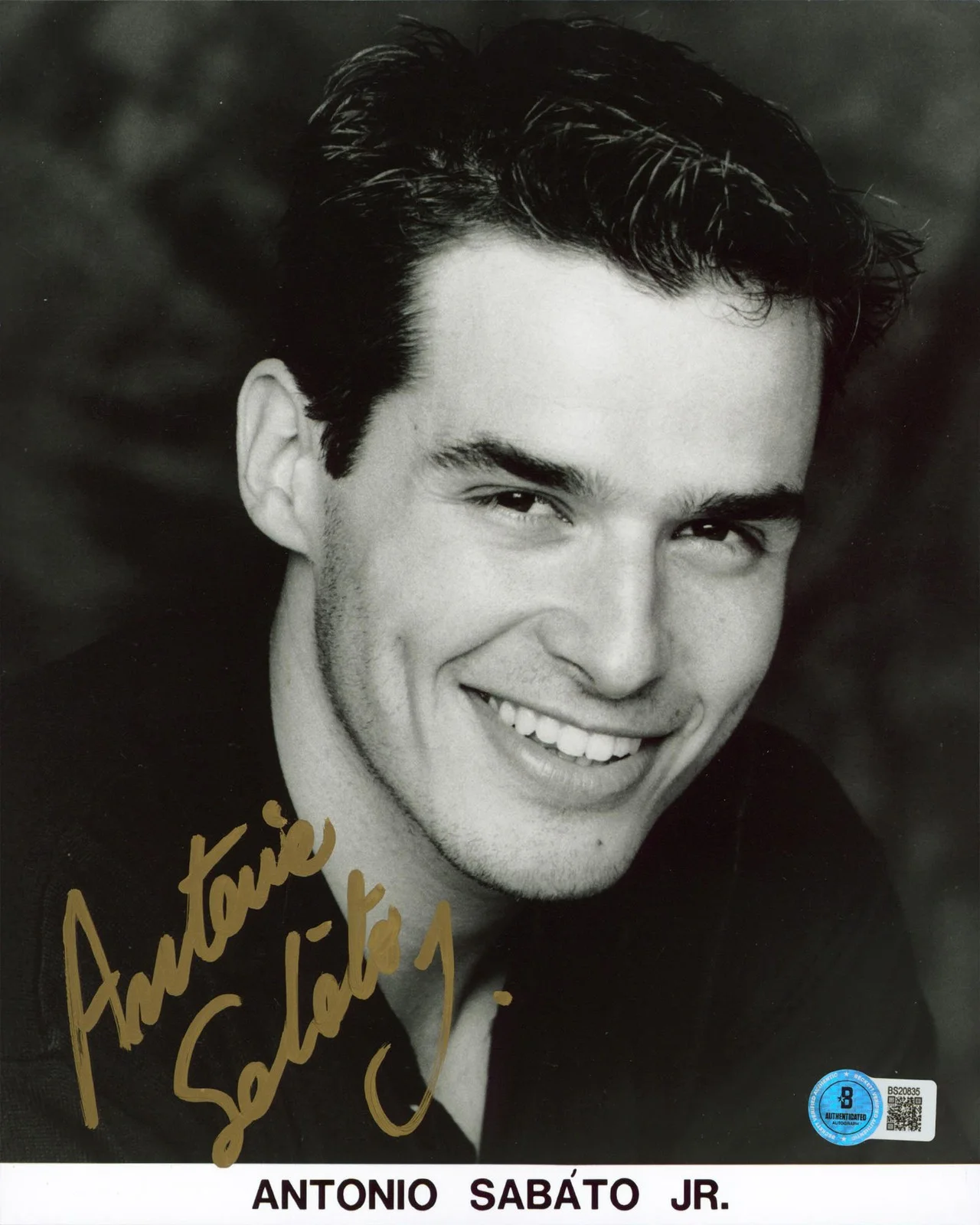 Antonio Sabato Jr — Antonio Sabato Jr. General Hospital Authentic Signed 8x10 Photo BAS #BS20835