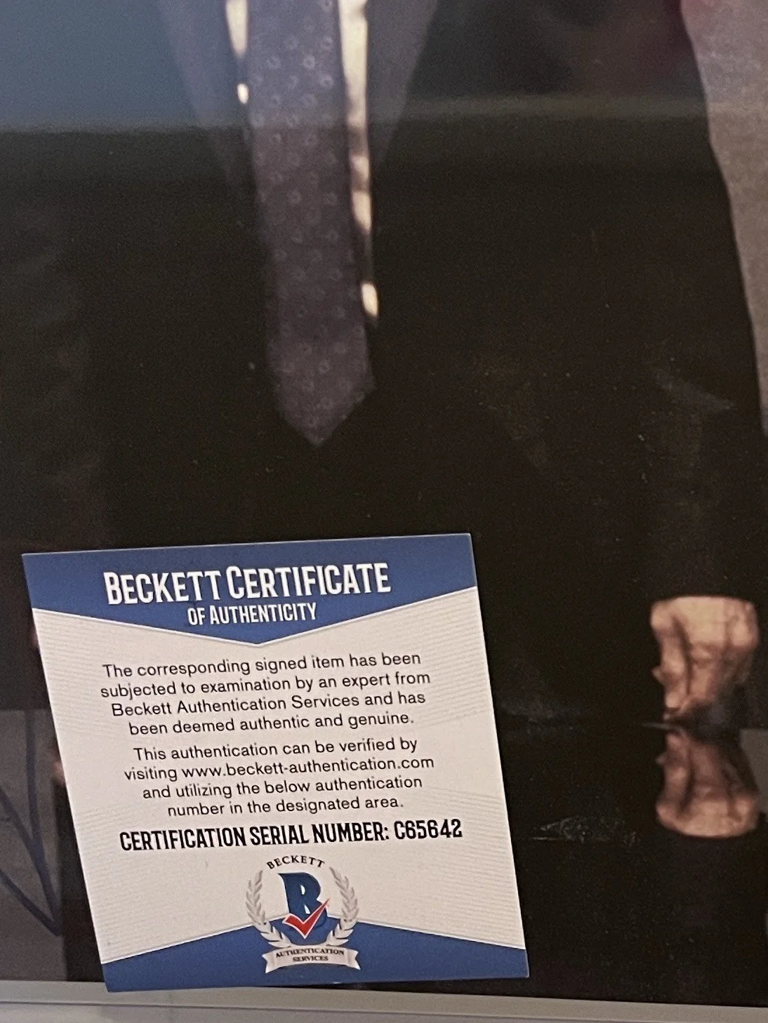 Willem Dafoe — Willem Dafoe Signed Spider-Man Normon Oscorp Photo EXACT Proof Beckett, image 4