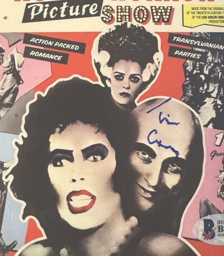 Tim Curry — Tim Curry Signed Rocky Horror Picture Show CD Beckett BAS Frank N Furter Auto