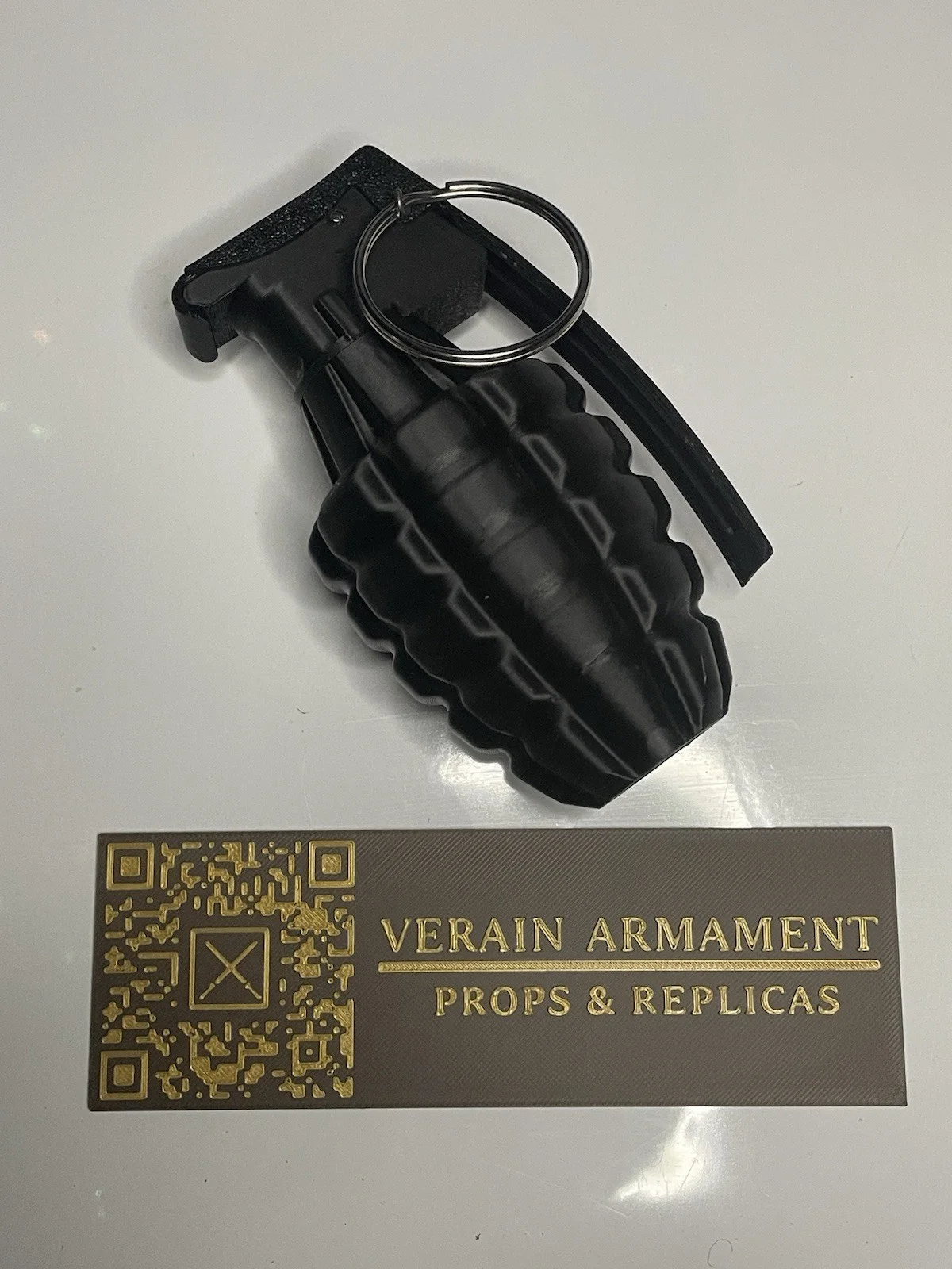 Mk2 Pineapple Gren, 3D Printed Replica Kit, DIY Project, Spring Loaded, image 2
