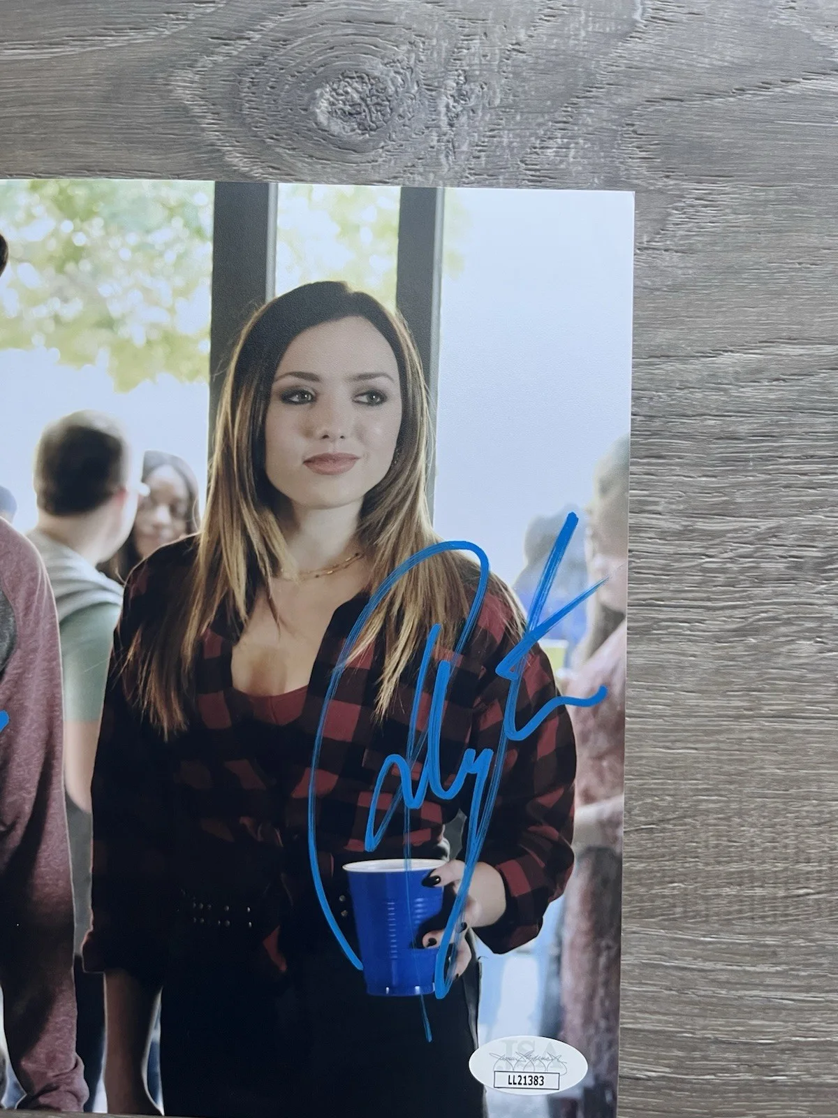 Xolo Mariduena Peyton List Signed Cobra Kai 8x10 Photo JSA COA Karate Kid, изображение 4