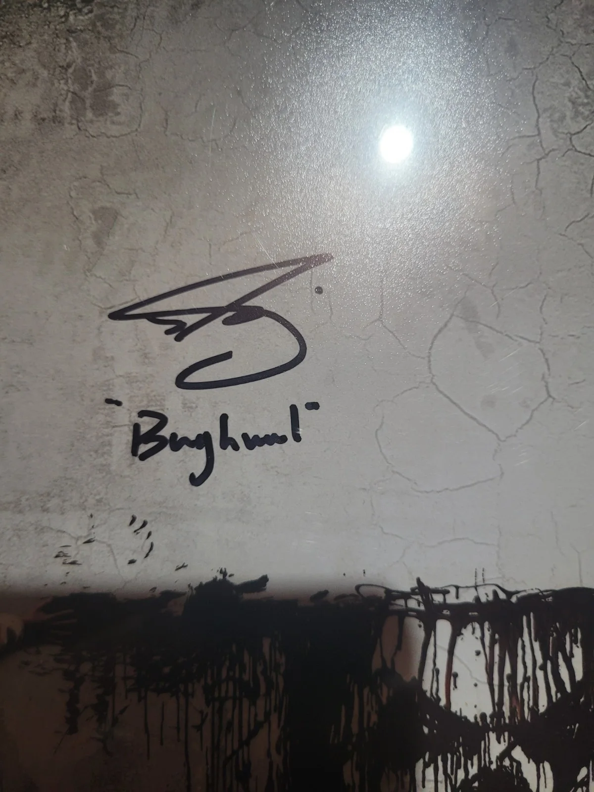 Nicholas King — Nicholas King Signed 8x10 Photo “Baghuul” Inscription Sinister Zobie COA, изображение 2