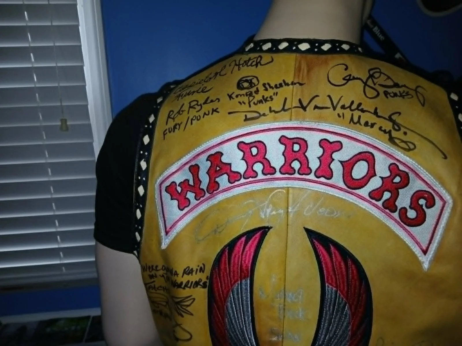 Warriors movie cast signed vest, image 5