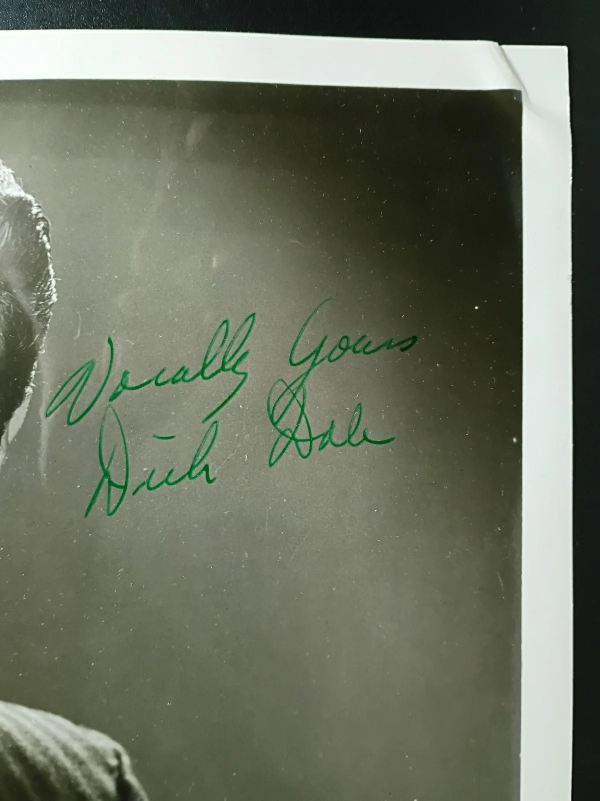 1960's DICK DALE 8x10 Photo Autographed Lawrence Welk Show Pride of Algona, Iowa, изображение 3