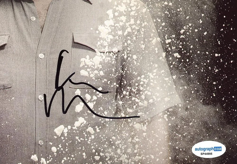 WAGNER MOURA — Wagner Moura signed "NARCOS" 8x10 Photo e EXACT PROOF Pablo Escobar ACOA COA, изображение 5