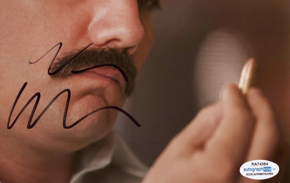 WAGNER MOURA — Wagner Moura signed "NARCOS" 8x10 Photo Autograph a PROOF Pablo Escobar ACOA COA, image 4
