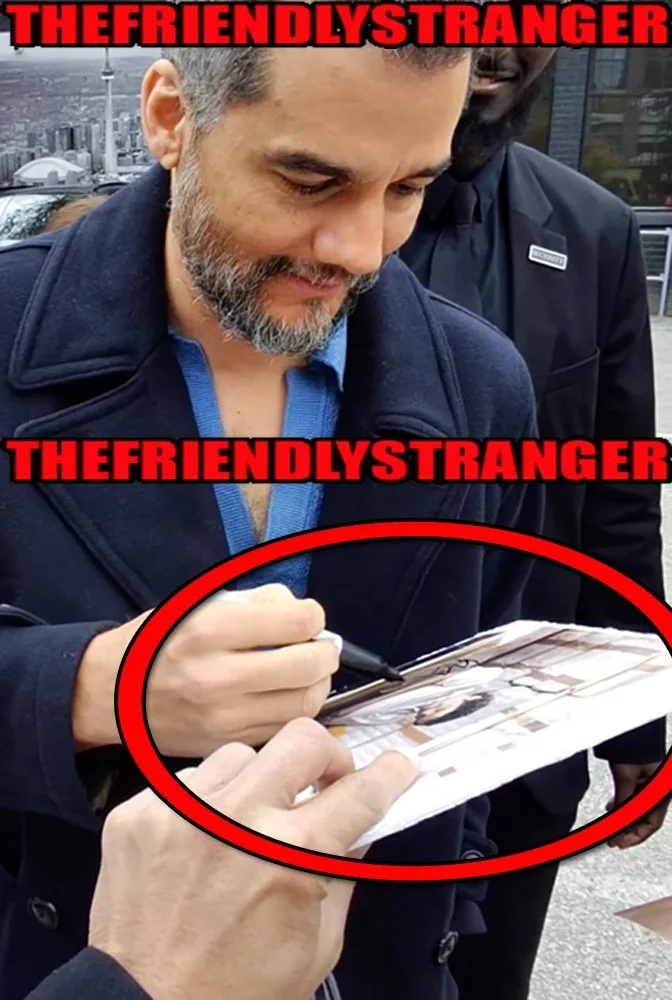 WAGNER MOURA — Wagner Moura signed "NARCOS" 8x10 Photo d EXACT PROOF Pablo Escobar ACOA COA, изображение 3