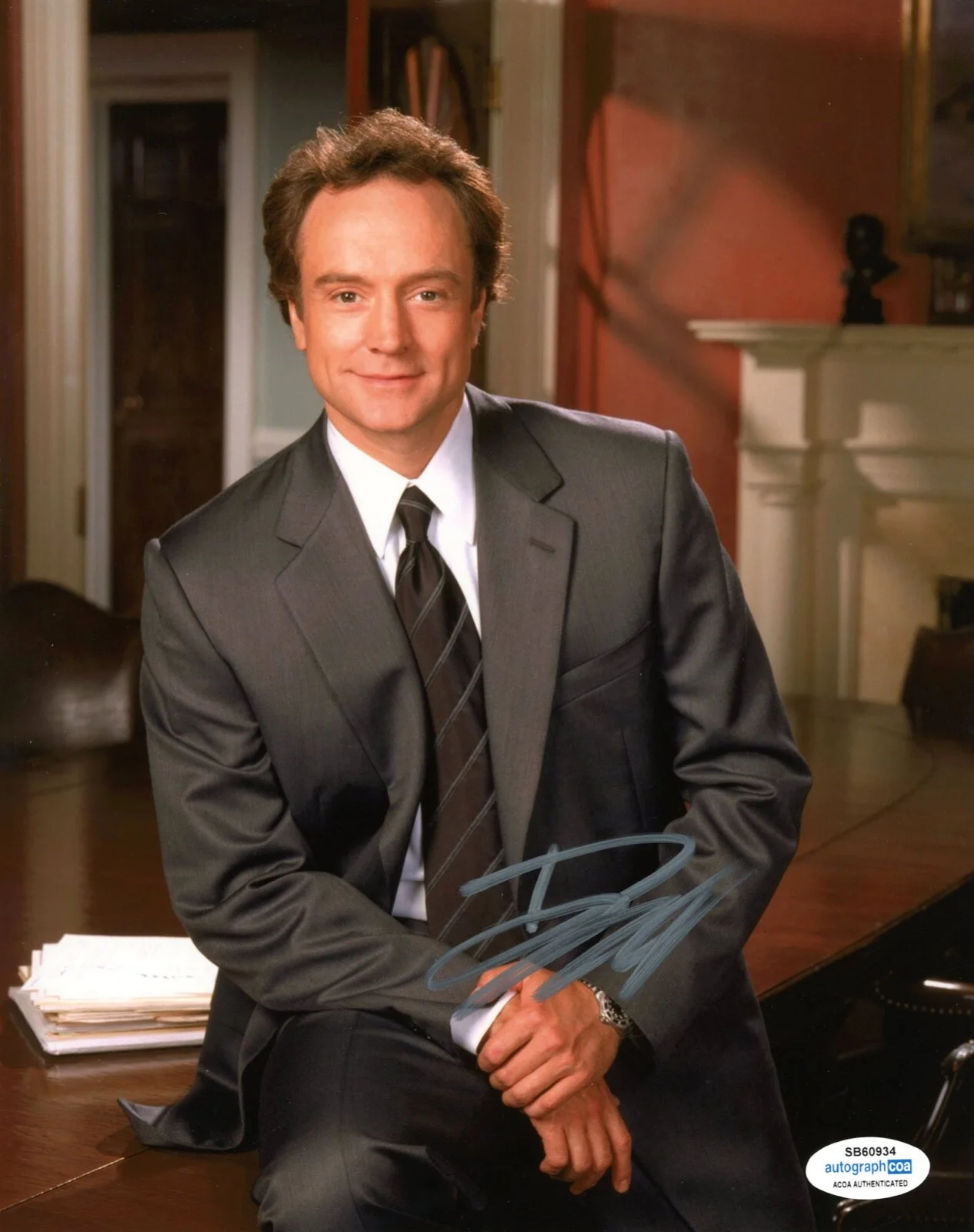 BRADLEY WHITFORD — Bradley Whitford signed "THE WEST WING" 8x10 Photo g PROOF Josh Lynman ACOA COA, image 3