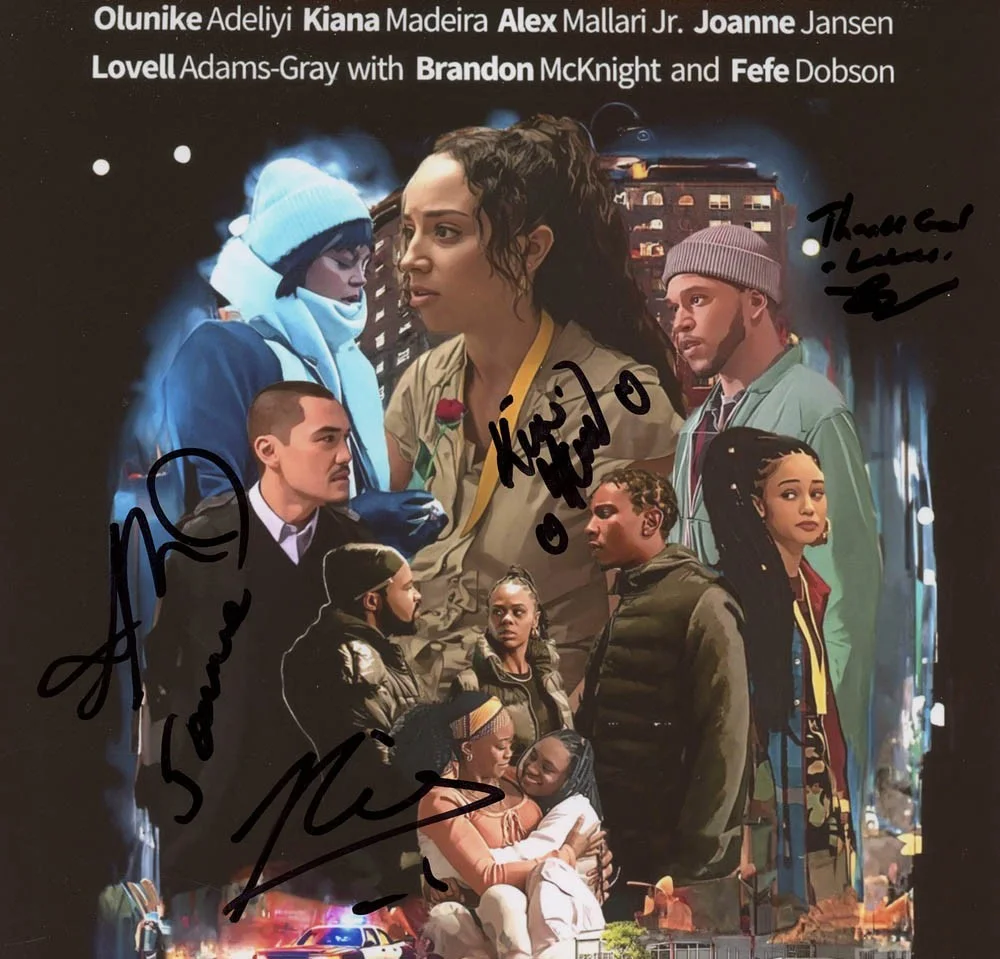 Kiana Madeira, Lovell Adams-Gray, Alex Mallari Jr, Joanna Jansen — Kiana Madeira +4 CAST signed "MORNINGSIDE" 8x10 Photo EXACT PROOF Auto ACOA COA, изображение 5