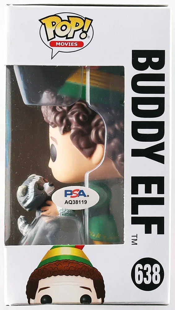 Will Ferrell — ELF -WILL FERRELL- PSA/DNA Signed/Autograph/Auto FUNKO POP Movie Figure, изображение 2