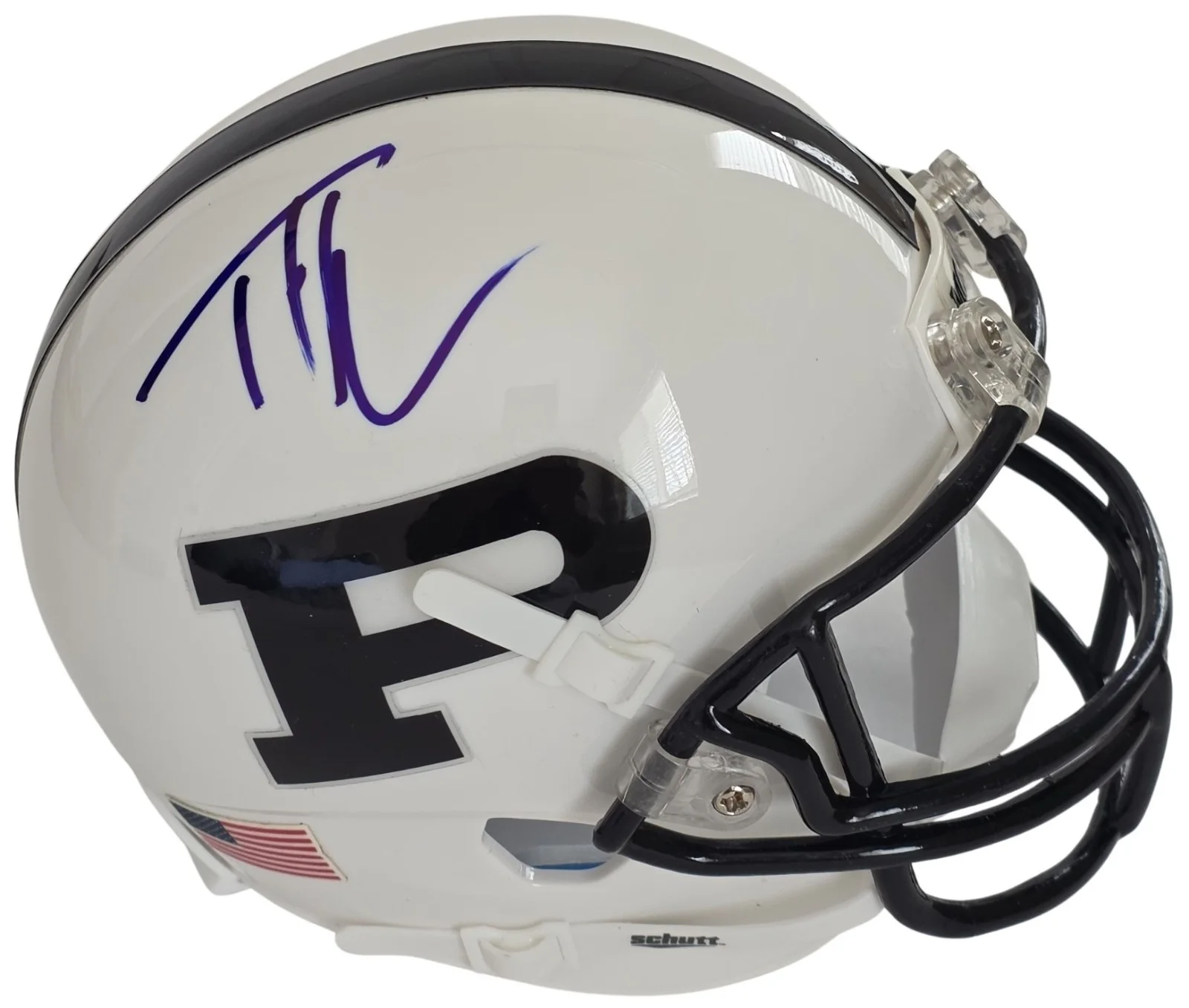 Tim McGraw — Tim McGraw Signed Permian Mini Helmet Proof COA Friday Night Lights Football, image 4