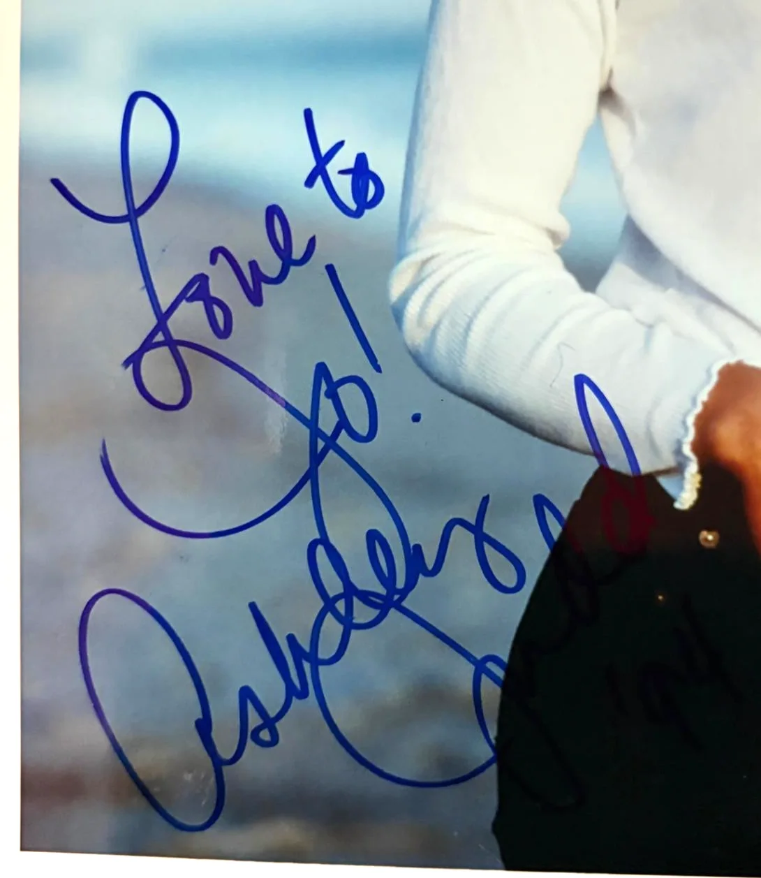 Ashley Judd — ASHELY JUDD SIGNED AUTOGRAPHED 8X10 PHOTOGRAPH NATURAL BORN KILLERS RARE PSA COA, image 2