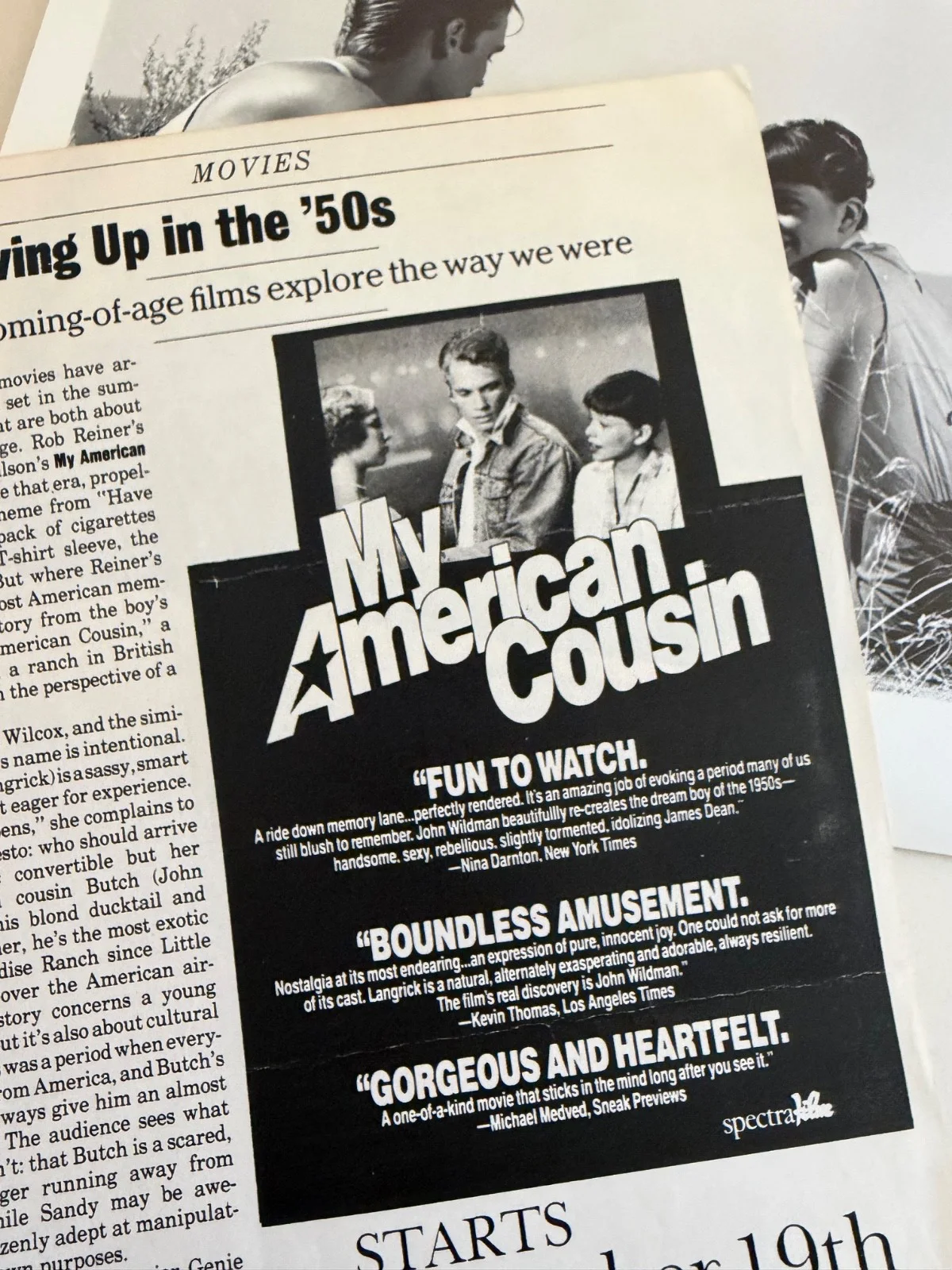 Movie Promo Photos - My American Cousin Lot 12, изображение 3
