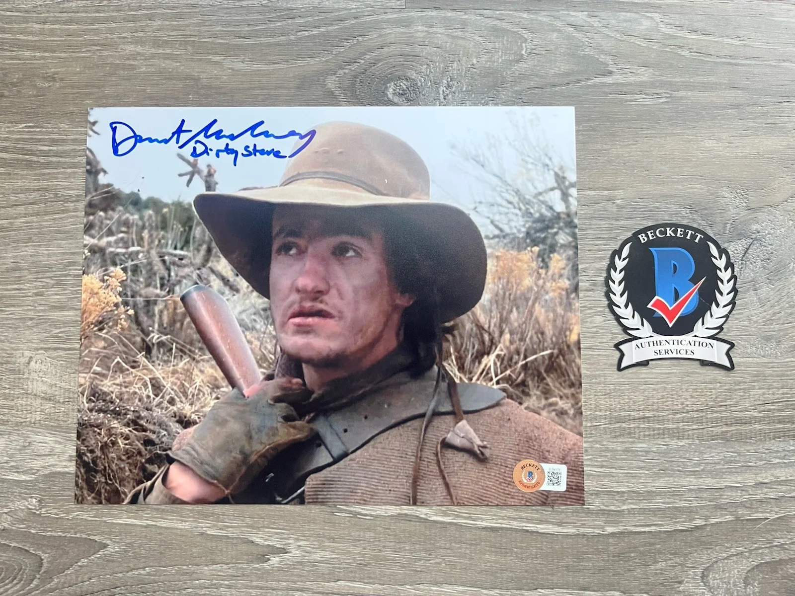 Dermot Mulroney — Dermot Mulroney Signed Young Guns 8x10 Photo Beckett COA Dirty Steve