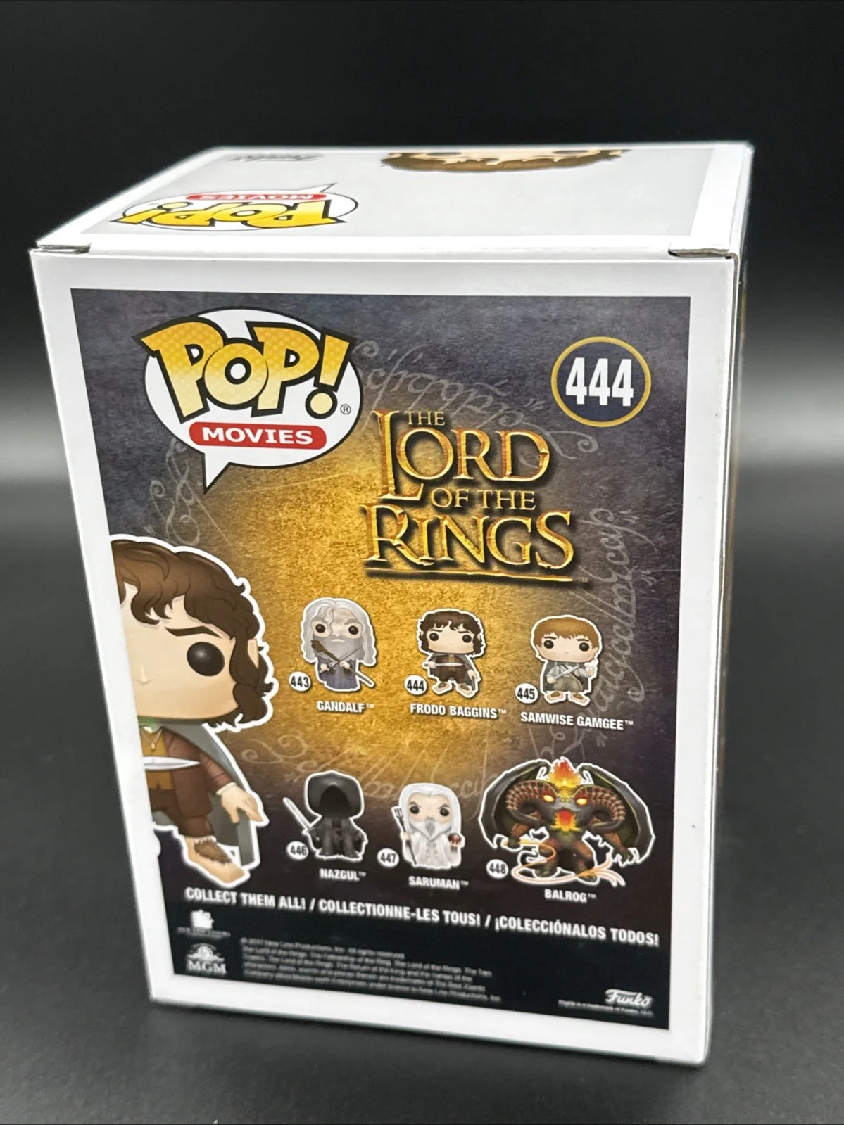 Elijah Wood — ELIJAH WOOD SIGNED FUNKO POP LORD OF THE RINGS FRODO BAGGINS JSA COA, изображение 3