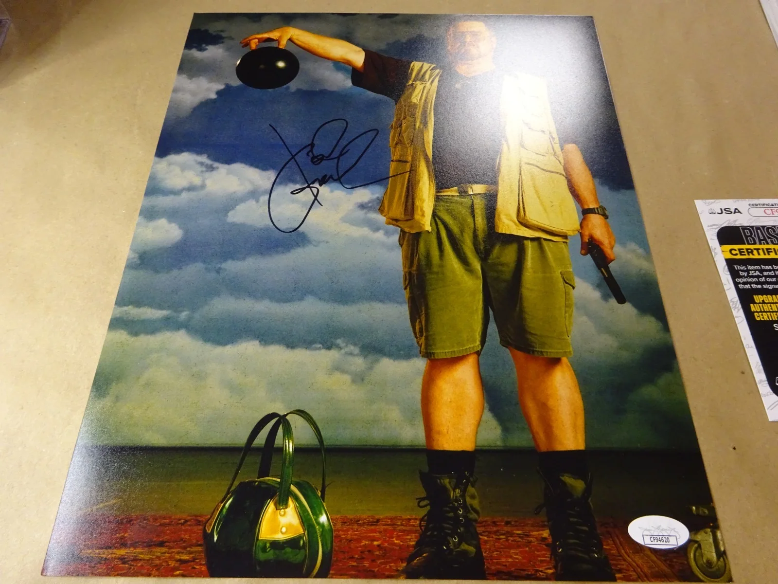 John Goodman — Signed John Goodman Autographed 11"x14" Photo The Big Lebowski JSA COA, изображение 3