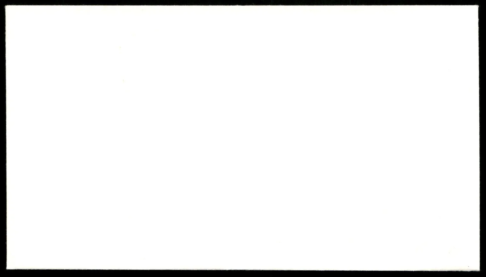 Actor Ken Berry 1st Day Cover Signed Auto -Rare Vintage FDC Autograph, image 2