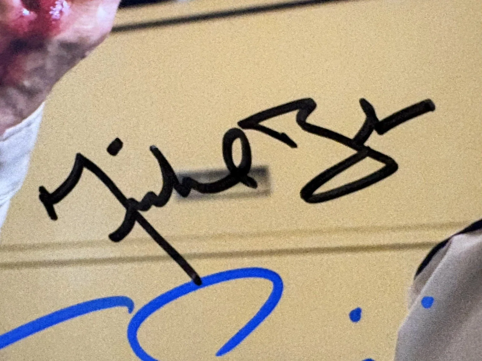 Mike Vogel — Tom Savini Michael Biehn Signed 11x17 Poster Planet Terror Grind House, изображение 4