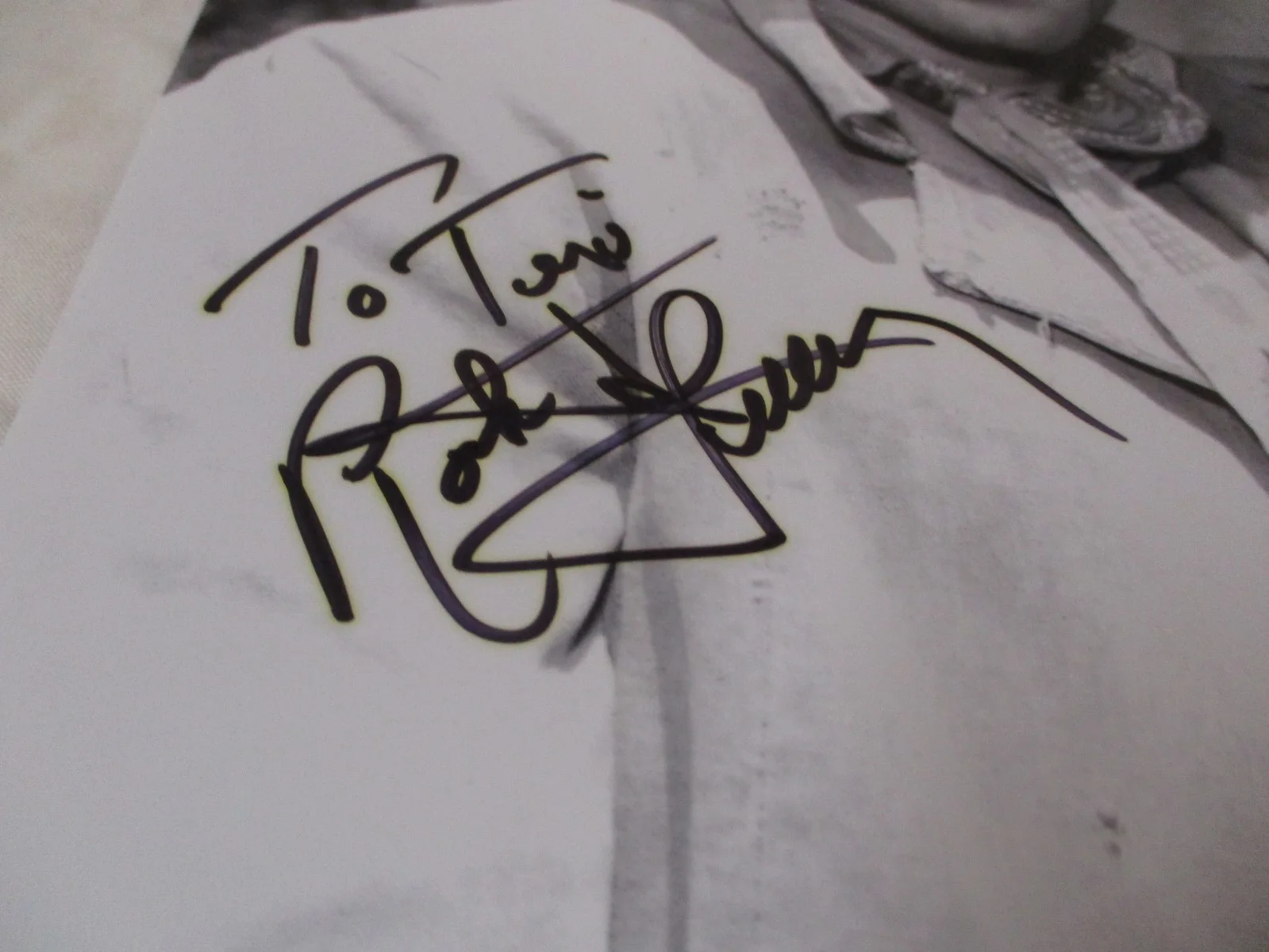 ROBERT FULLER AUTOGRAPHED 8X10 PROMO PHOTO, image 2