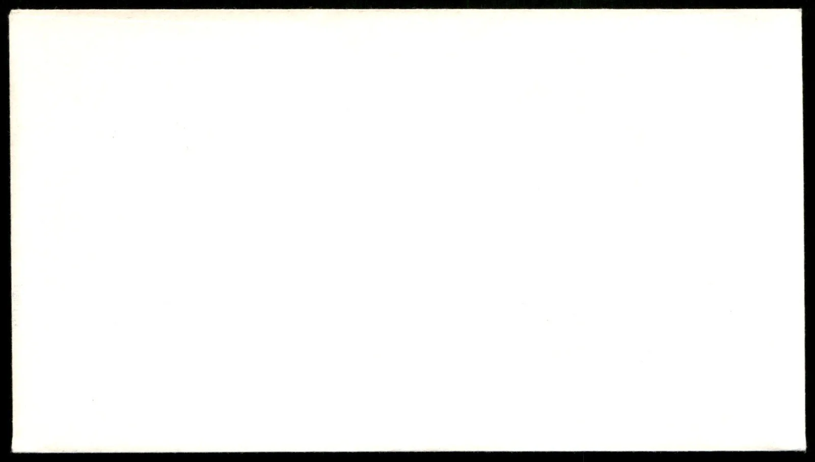 Actor Chuck Connors 1st Day Cover Signed Auto -Rare Vintage FDC Autograph, image 2