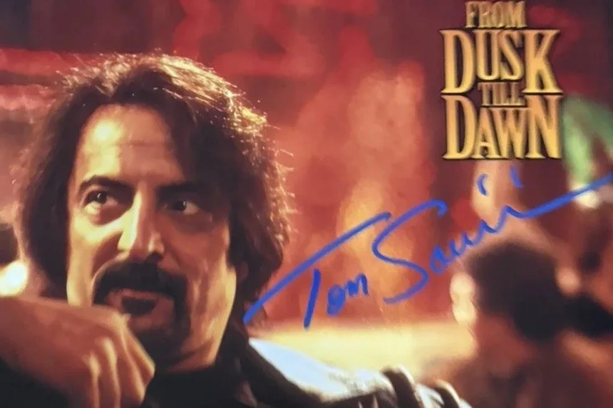 Mike Vogel — Tom Savini Signed 11x17 Poster Dusk Til Dawn Tarantino, image 2