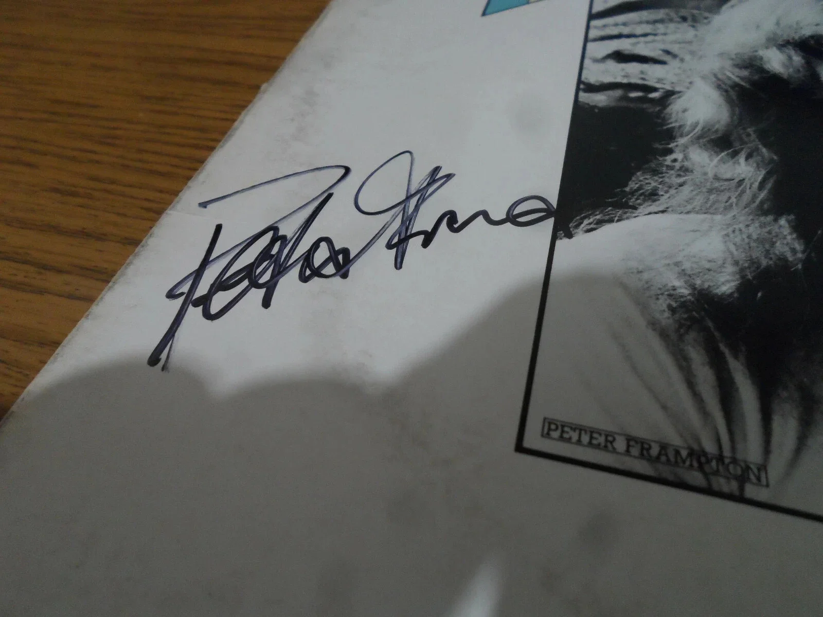 PETER FRAMPTON AUTHENTIC SIGNED/AUTOGRAPHED VINYL RECORD ALBUM-JSA CERTIFIED, image 4