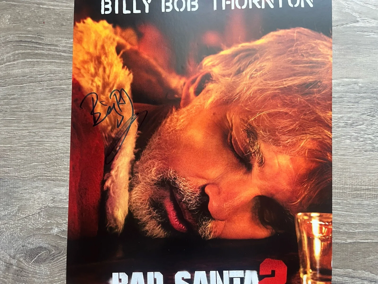 Billy Bob Thornton — Billy Bob Thornton Signed Bad Santa 2 11x17 Photo Beckett COA Autograph, image 3