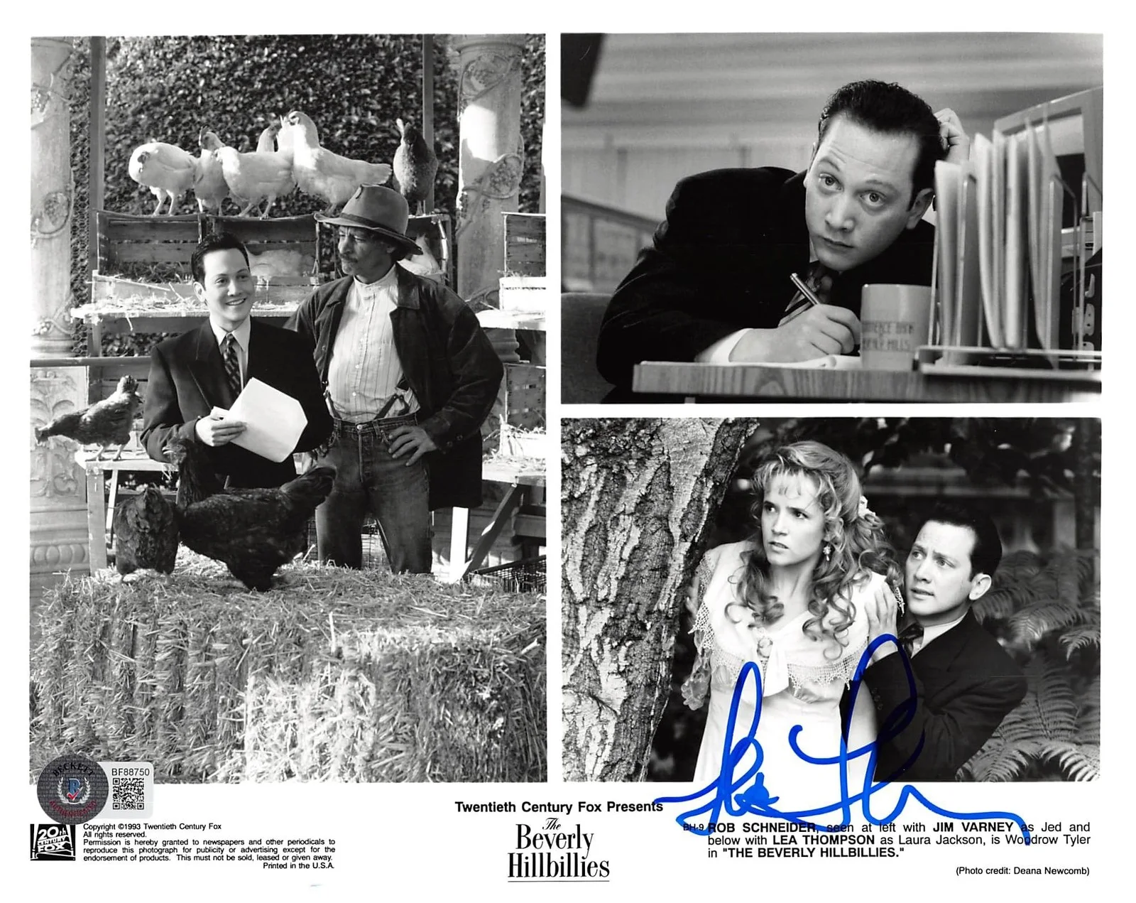 Lea Thompson — Lea Thompson The Beverly Hillbillies Authentic Signed 8x10 Photo BAS, image 3