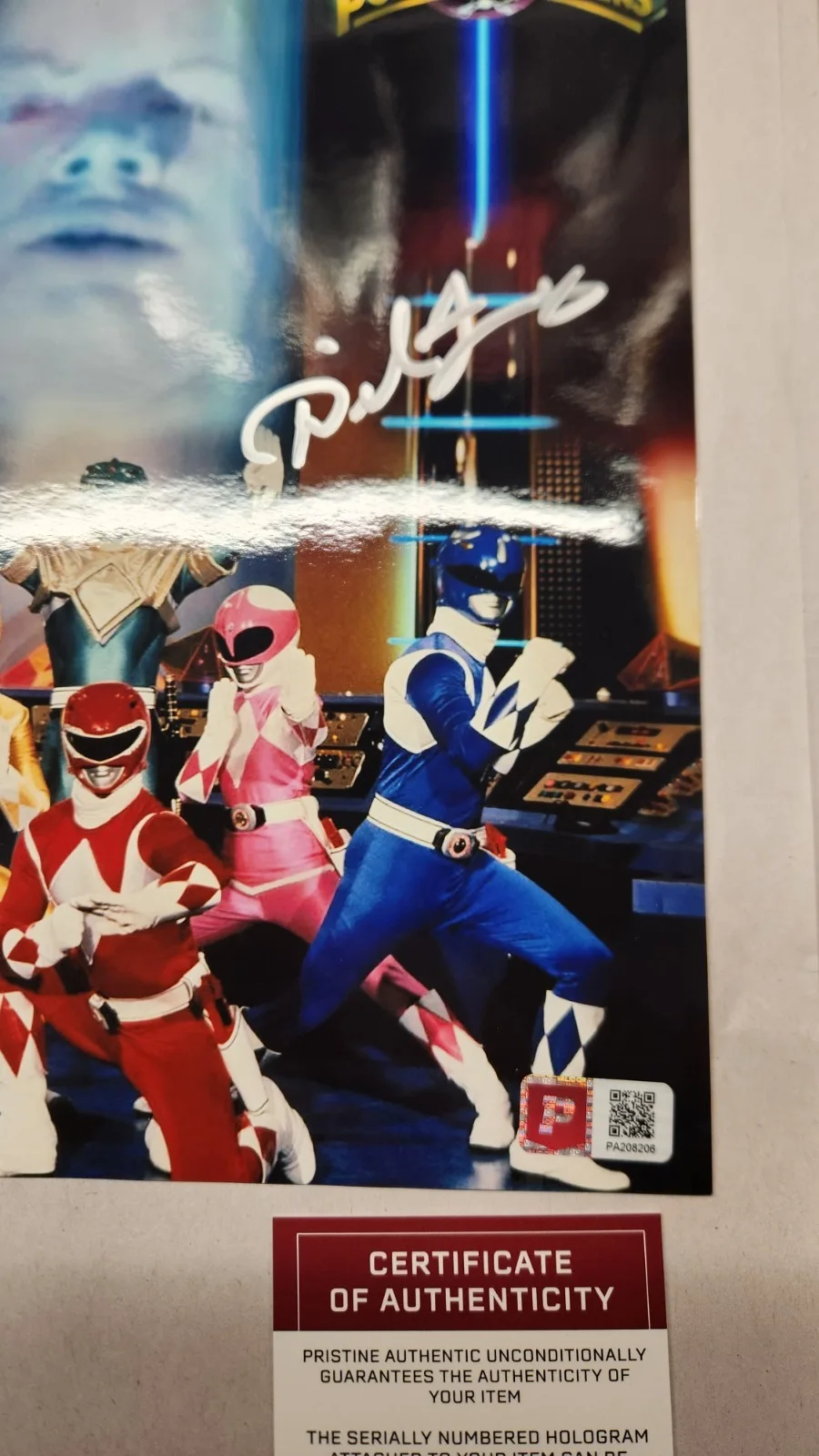 Power Rangers Autographed Pictures Of Steve Cardenas And David Fielding, изображение 5